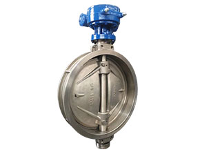 Wafer hard seal butterfly valve